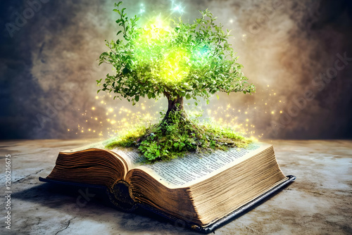Glowing Magical Tree Grows ...