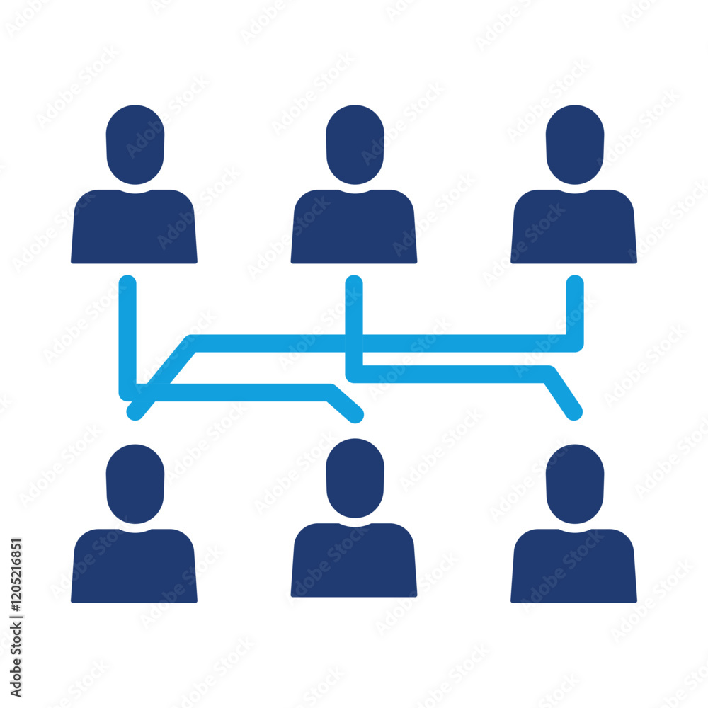 Cross-Functional Team – Diverse Group Representing Collaboration Vector Illustration Cross-Functional Team – Diverse Group Representing Collaboration Vector Illustration