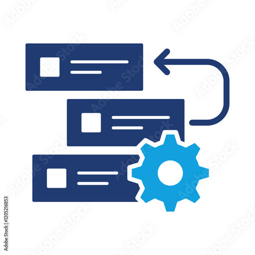 Backlog Refinement – Workflow Representing Task Prioritization Vector Illustration