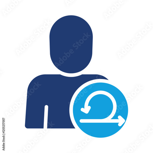 Scrum Master – Leader Representing Agile Guidance Vector Illustration