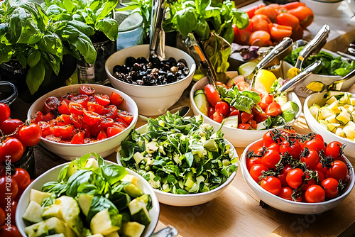 Fresh Salad Bar Offers Vari...