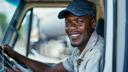 The Happy Truck Driver