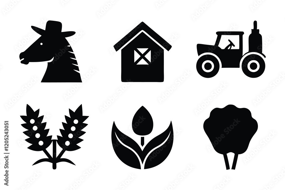 Agro logo icon vector art illustration Agro logo icon vector art illustration