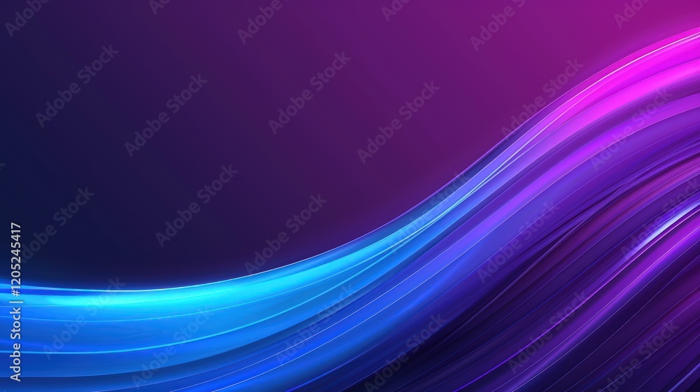Abstract Purple and Blue Swirling Waves Background Design Abstract Purple and Blue Swirling Waves Background Design