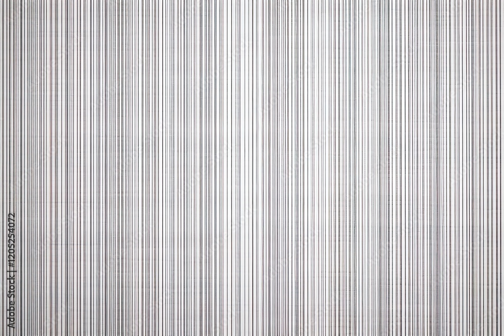 Obraz premium Thin black vertical lines on white background