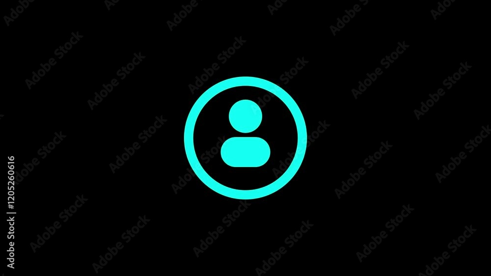 People icon, isolated. Flat design. Profile icon for simple flat style ui design. People icon, isolated. Flat design. Profile icon for simple flat style ui design.