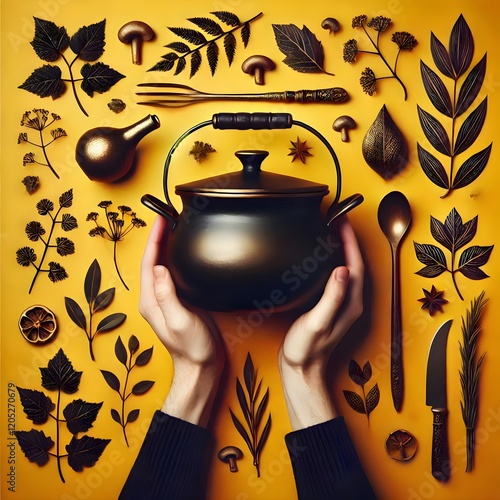 illustration of a vase