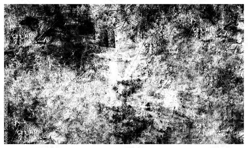 Black and white grunge rough texture