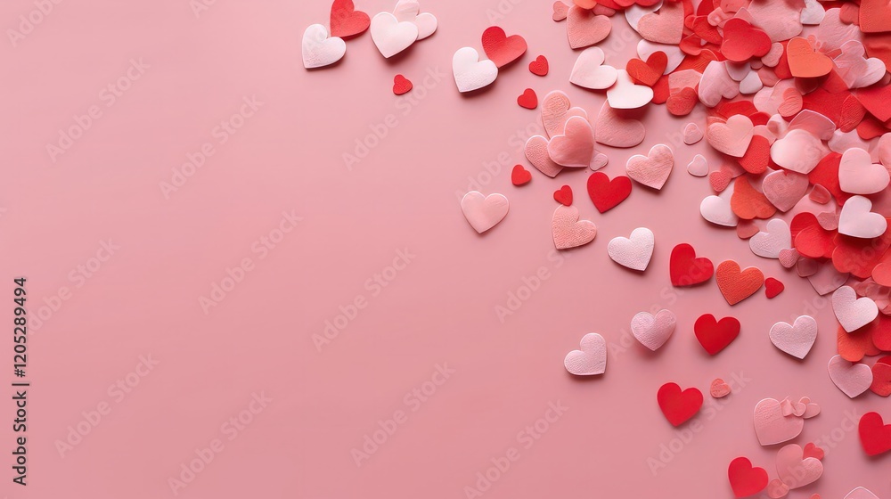 Red heart on a hot pink background, romantic wedding, anniversary background Red heart on a hot pink background, romantic wedding, anniversary background