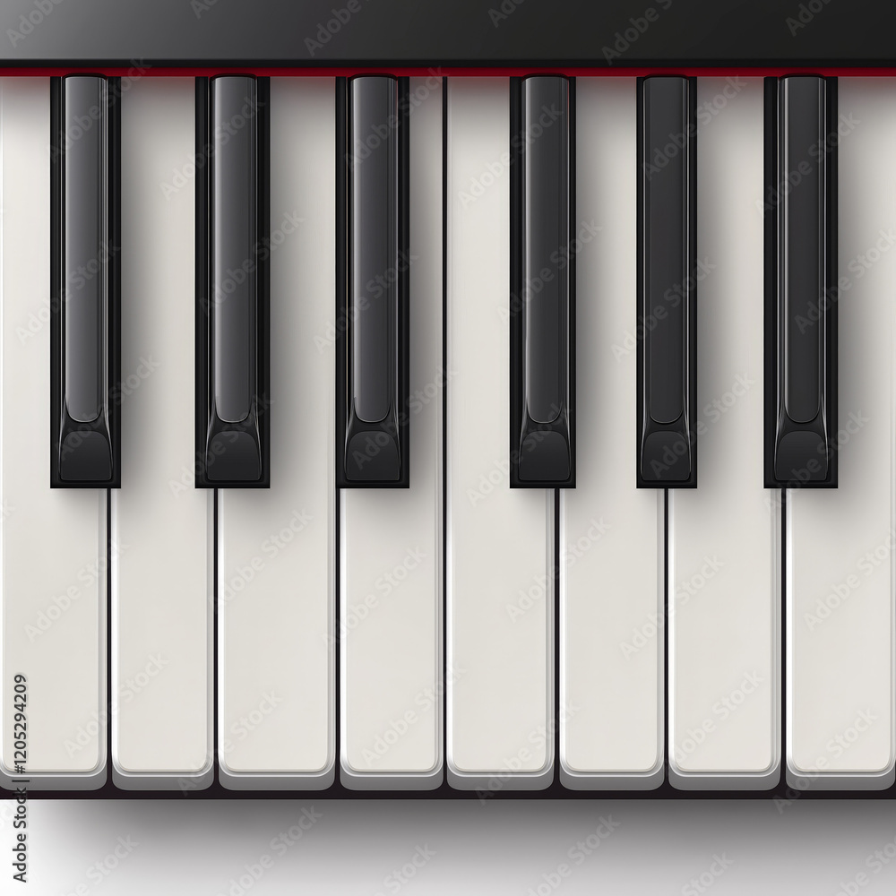 close-up view of a piano keyboard, showcasing black and white keys arranged in a repetitive pattern. The lighting highlights the glossy finish of the keys, giving it a professional, elegant feel close-up view of a piano keyboard, showcasing black and white keys arranged in a repetitive pattern. The lighting highlights the glossy finish of the keys, giving it a professional, elegant feel