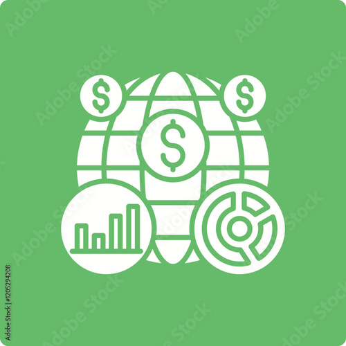 Global economics Icon