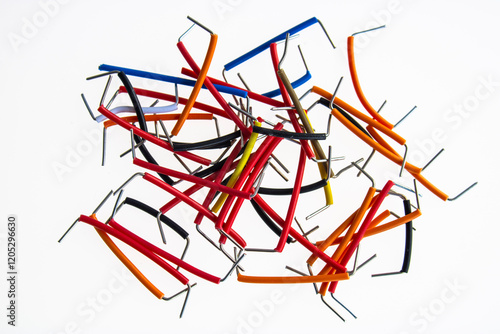 Jumper Wire Set. Pre-built Breadboard Jumper Wire Kit. Various Jumper Wires for Breadboard Prototyping Circuits.