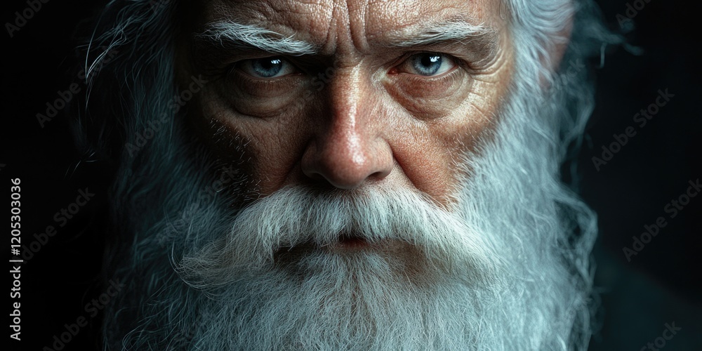Man with Long White Beard Man with Long White Beard
