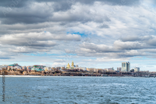 Wallpaper Mural A panoramic view of the city of Perm, as seen from the Kama River. Torontodigital.ca