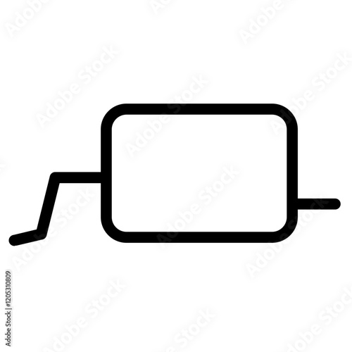 Muffler Parts Transport Line Icon