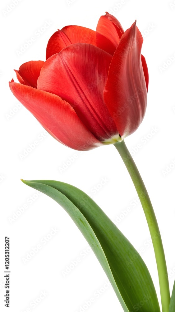 Tulip flower isolated on white background
Tulip flower isolated on white background