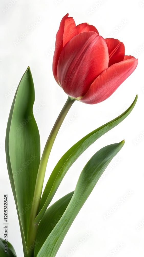 Tulip flower isolated on white background
Tulip flower isolated on white background