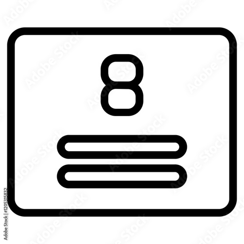 Max Maximum Package Line Icon