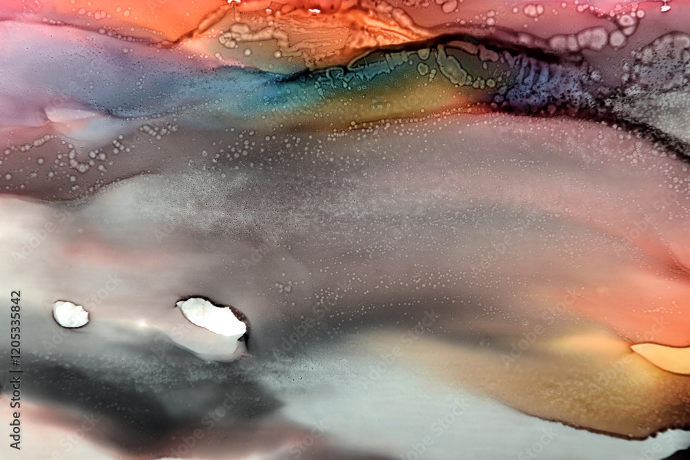 Fototapeta premium bright art background of multi-colored stains