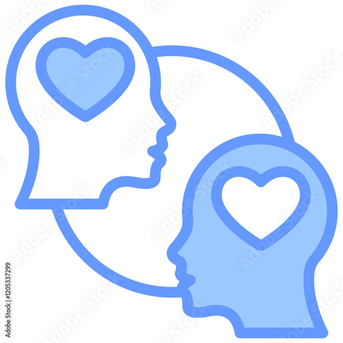 Empathy Blue Icon