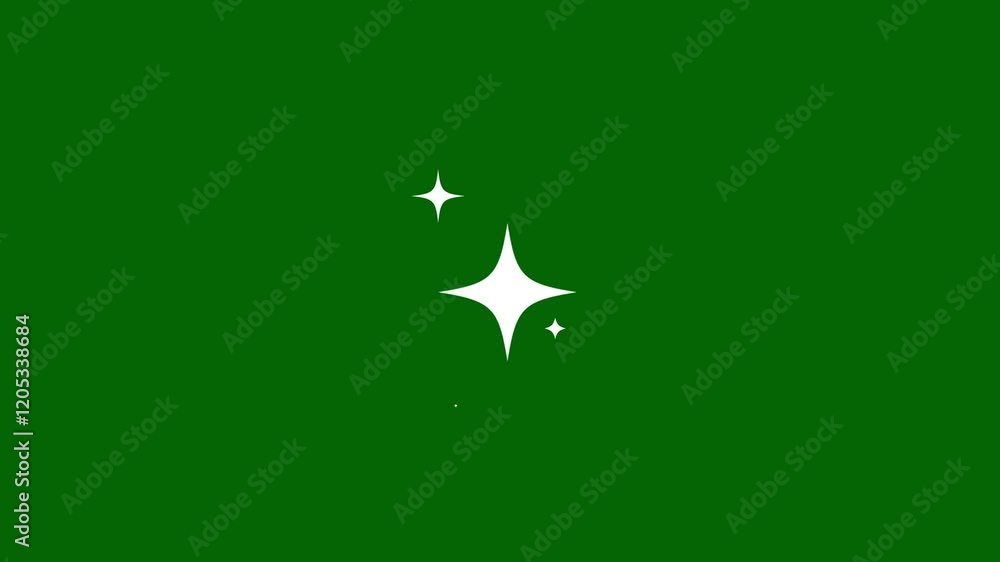 glowing stars, magical twinkling stars flat color cartoon 4K video. glowing shining stars, twinkle stars at sky, green background animation. twinkling starry night sky, looping animation. 4k glowing stars, magical twinkling stars flat color cartoon 4K video. glowing shining stars, twinkle stars at sky, green background animation. twinkling starry night sky, looping animation. 4k