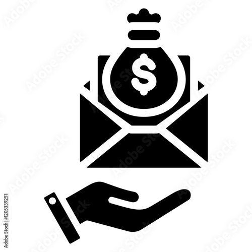 Subsidy Glyph Icon
