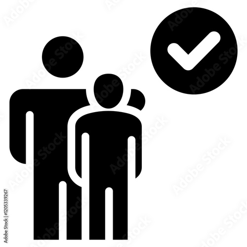 Accompany Glyph Icon