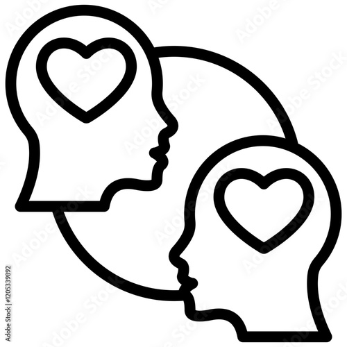 Empathy Outline Icon