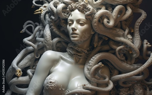 Medusa, The Gorgon of Greek Mythology photo