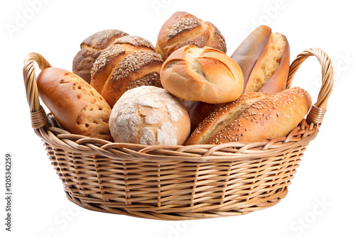 assortment of baked bread