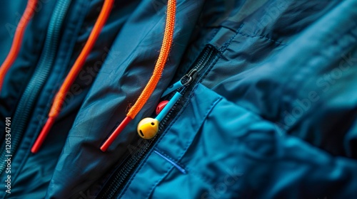 A photo of colorful ear buds emerging from a pock