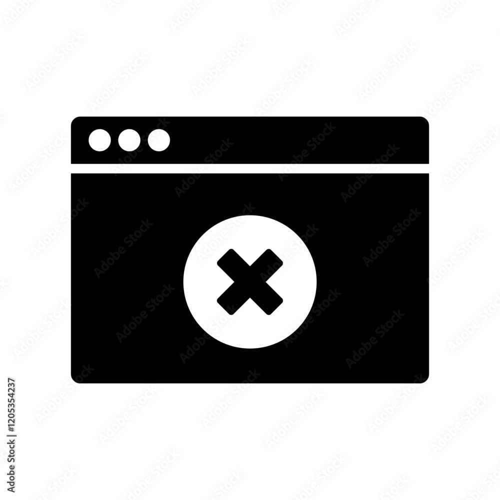 Obraz premium Website error