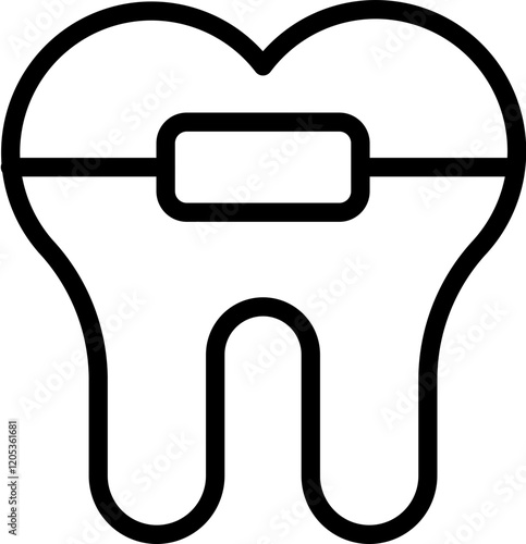 Set of tooth care icons, dentist, health care. Vector illustration. Dental elements stroke pictogram and minimal thin web icon set. 