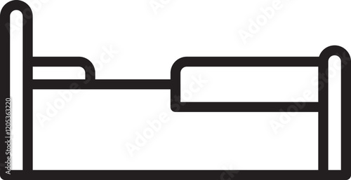 Furniture, home interior icon set. Vector illustration. Outline signs of house interior, editable stroke