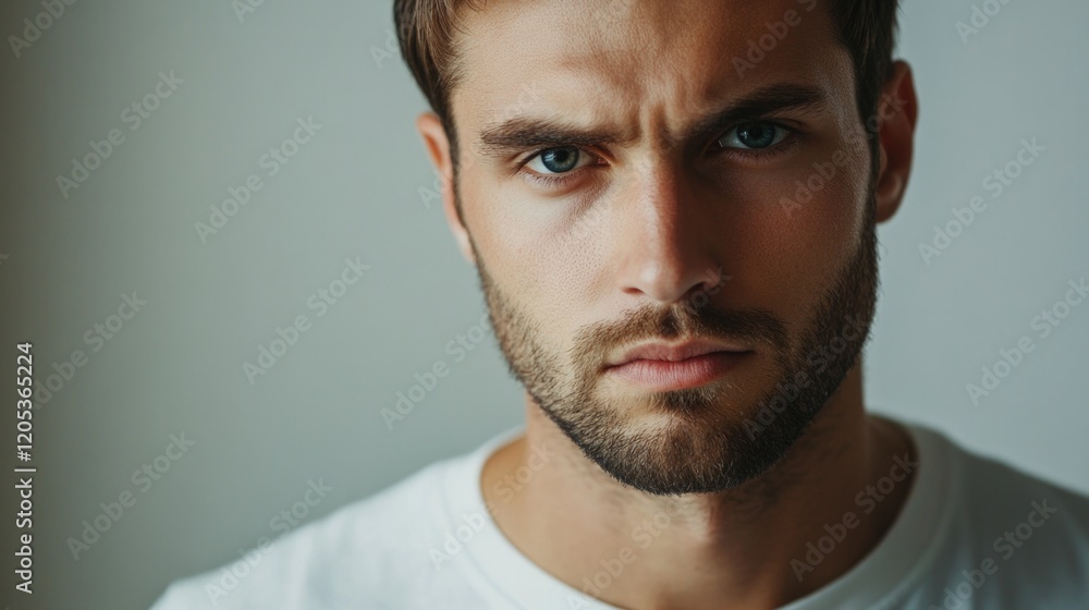 Obraz premium Man with a beard