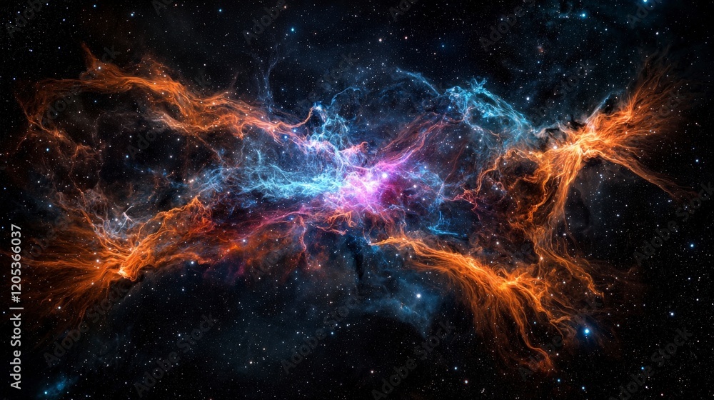 Cosmic light trails flowing through space nebulae digital art galactic environment abstract viewpoint timeless concept Cosmic light trails flowing through space nebulae digital art galactic environment abstract viewpoint timeless concept