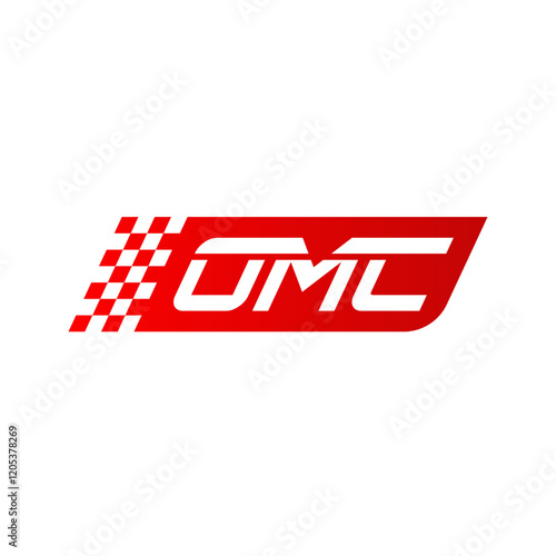 A dynamic logo featuring the letters "OMC" in a bold, stylized font with a checkered flag motif. The design evokes speed, power, and competition, for a racing team, event, or automotive brand