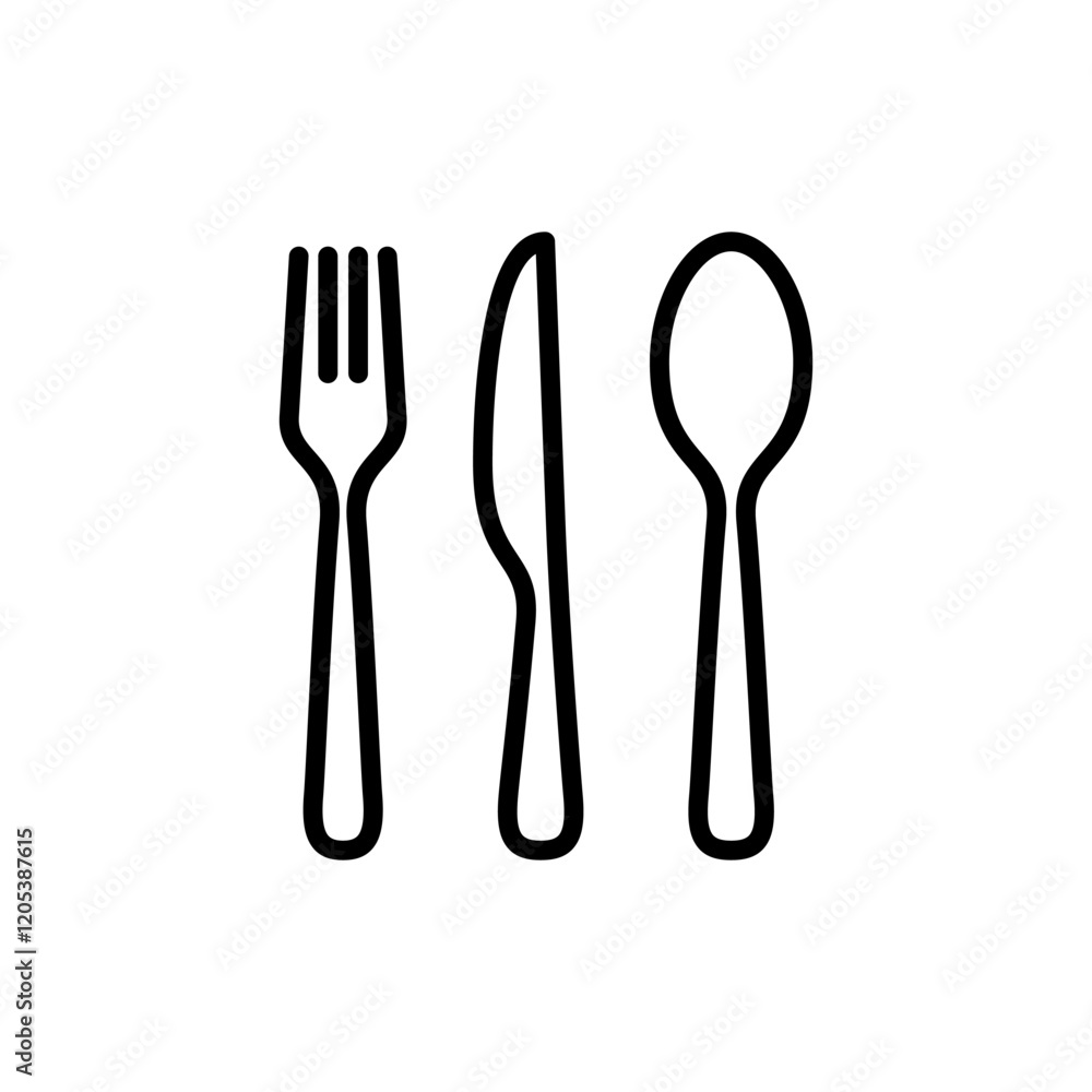 spoon and fork icon vector. spoon, fork and knife icon vector. restaurant sign and symbol spoon and fork icon vector. spoon, fork and knife icon vector. restaurant sign and symbol