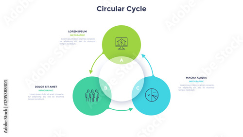 Modern Infographic Vector Template