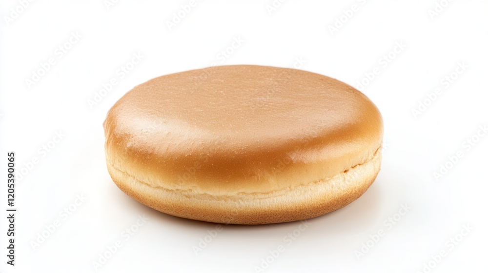 A single donut rests elegantly on a pristine white surface, highlighting its delicious glaze and tempting sprinkles. A single donut rests elegantly on a pristine white surface, highlighting its delicious glaze and tempting sprinkles.