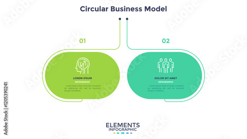 Modern Infographic Vector Template