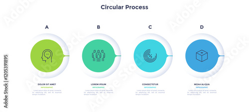 Modern Infographic Vector Template