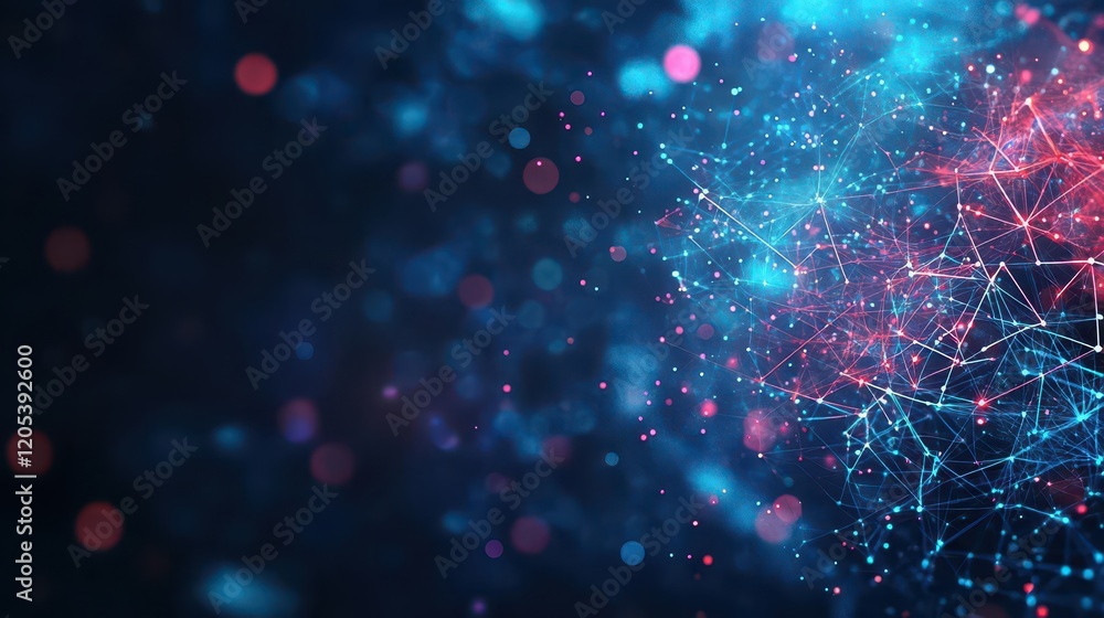Vibrant Abstract Design Featuring Blue and Red Color Palette with Dynamic Small Dots Creating a Playful and Energetic Visual Experience for Art Lovers Vibrant Abstract Design Featuring Blue and Red Color Palette with Dynamic Small Dots Creating a Playful and Energetic Visual Experience for Art Lovers