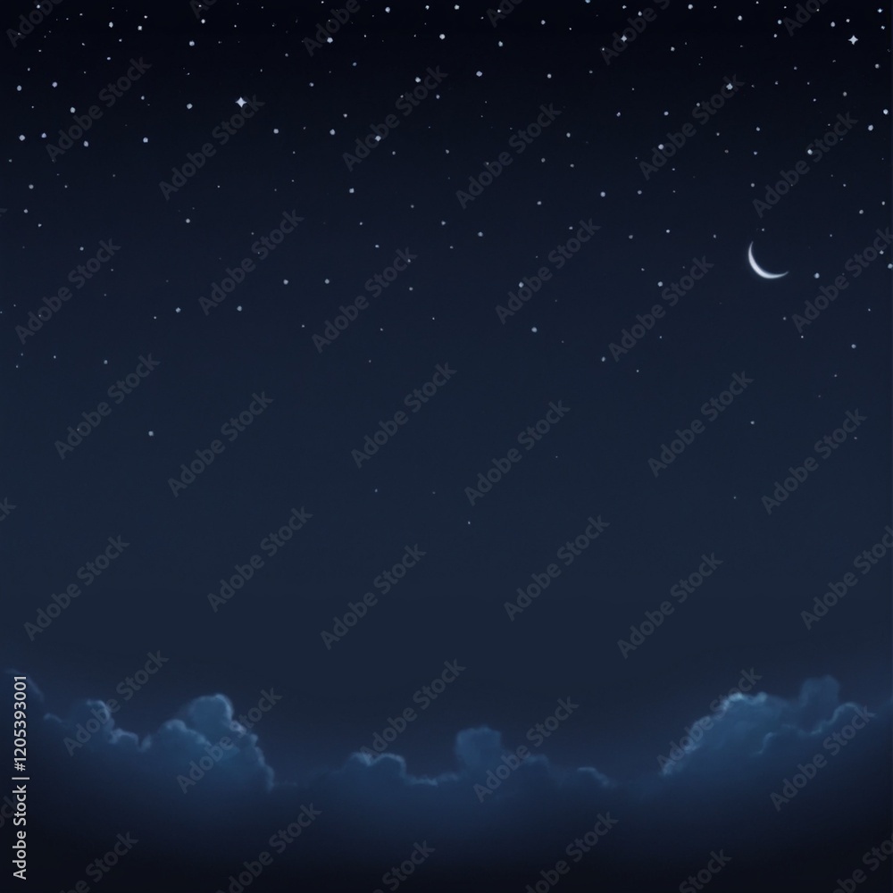 Fototapeta premium 背景素材_夜空