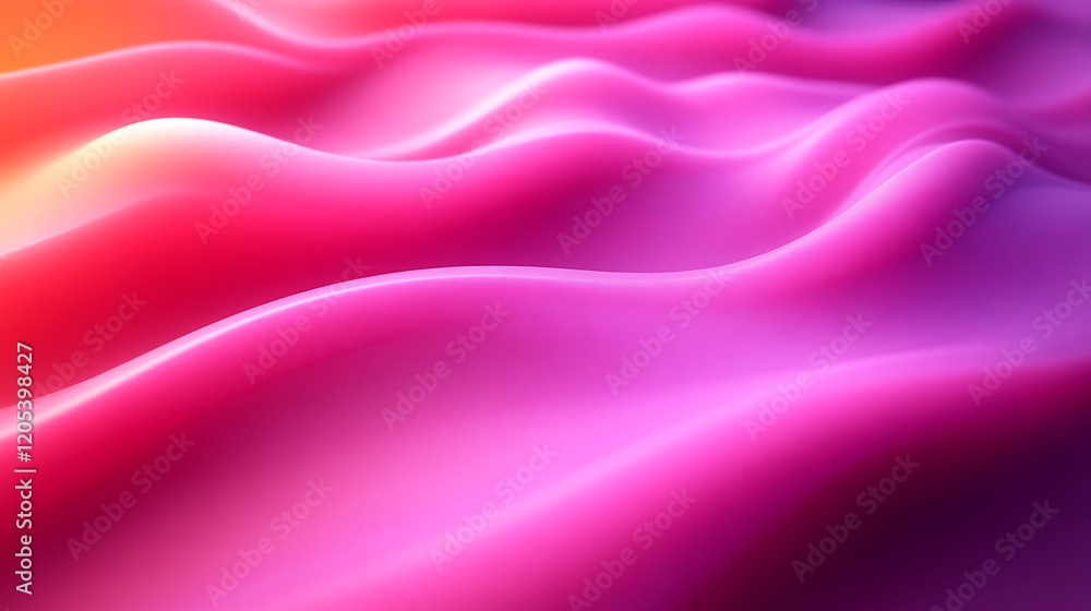 Abstract Pink and Orange Wavy Gradient Background Abstract Pink and Orange Wavy Gradient Background