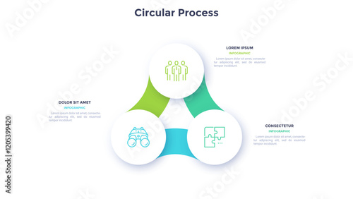 Modern Infographic Vector Template