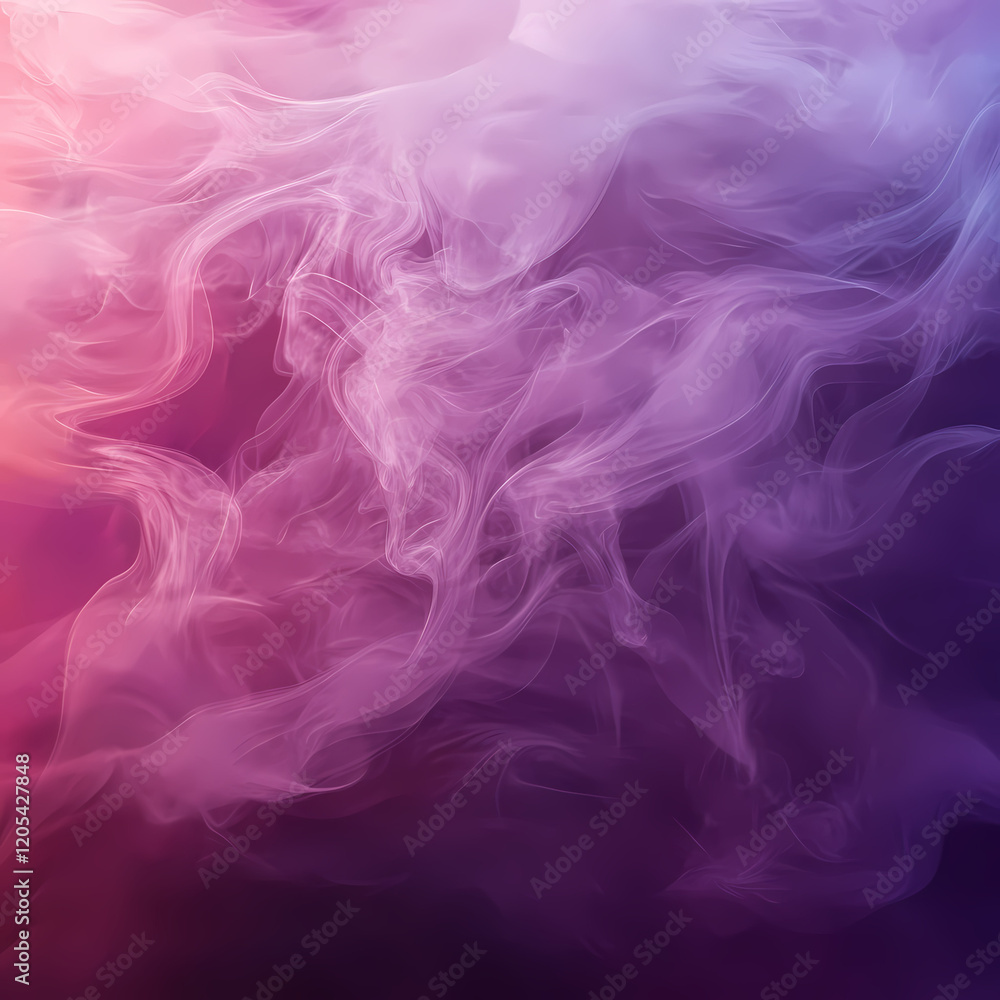 Soft dreamy mist blending pink fuchsia and purple Soft dreamy mist blending pink fuchsia and purple