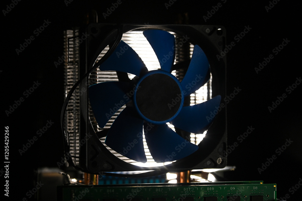 computer equipment and processor cooling system