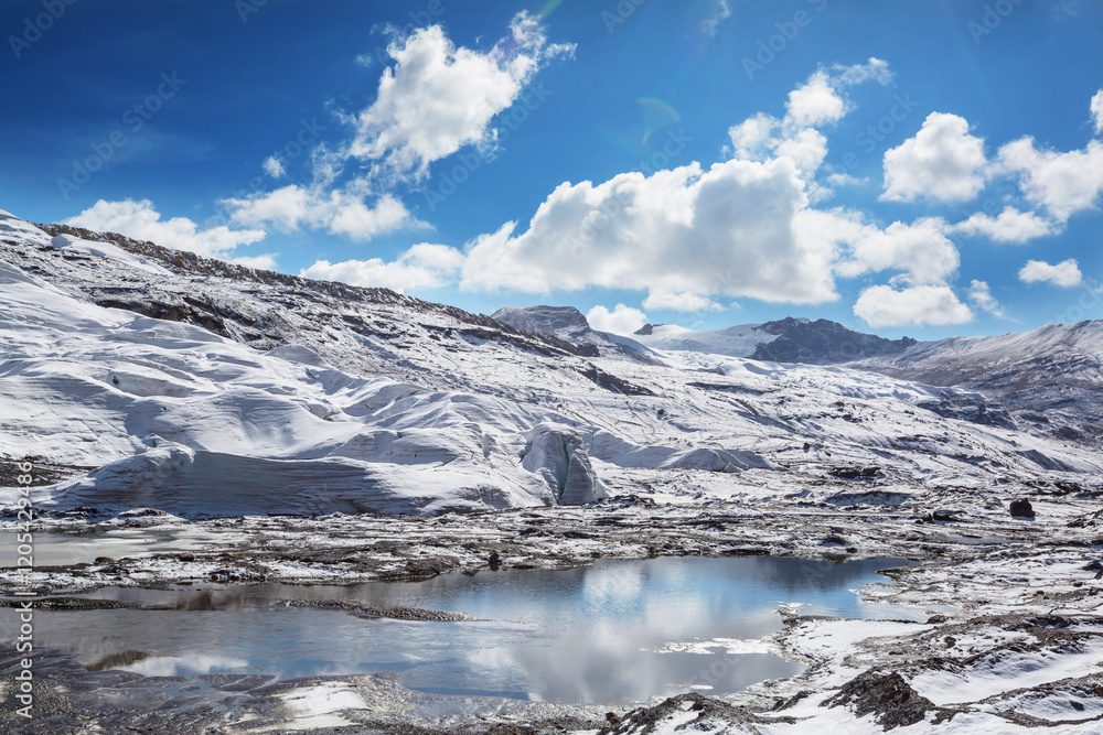 Obraz premium Lake in glacier
