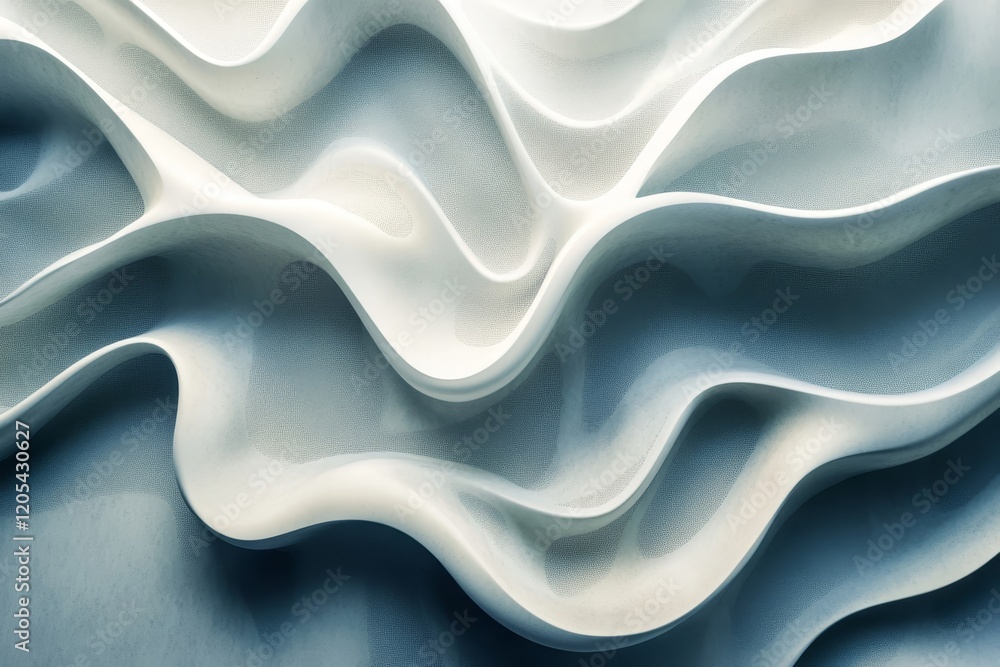 Obraz premium wave patterns with dynamic aesthetic textures, Generative AI